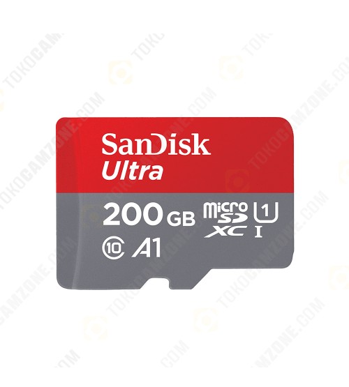SanDisk Ultra microSDXC UHS-I Class 10 200GB - Free Bola Piala Dunia
